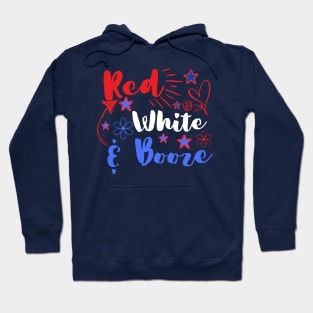 Red white & Blue. Hoodie